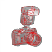 OM System FL-700WR vaku