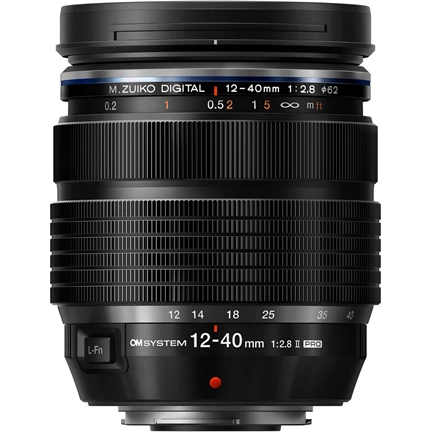OM System M.Zuiko Digital 12-40mm f/2.8 II PRO objektív (fekete) OM System M.Zuiko Digital 12-40mm f/2.8 II PRO objektív (fekete)