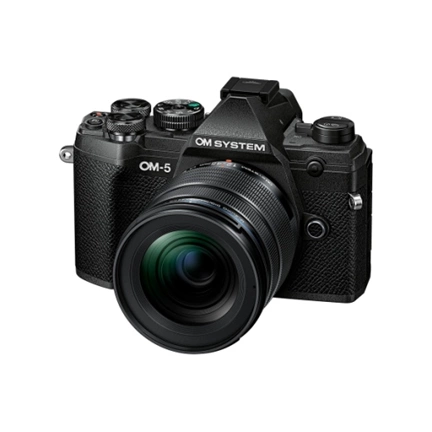 OM System OM-5 1245 MILC fényképezőgép KIT (fekete/fekete) OM System OM-5 1245 MILC fényképezőgép KIT (fekete/fekete)