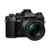 OM SYSTEM OM-5 1245 MILC fényképezőgép KIT fekete/fekete