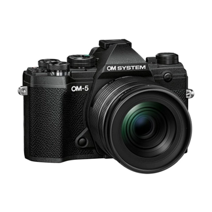 OM System OM-5 1245 MILC fényképezőgép KIT (fekete/fekete) OM System OM-5 1245 MILC fényképezőgép KIT (fekete/fekete)