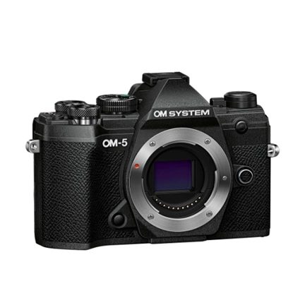 OM SYSTEM OM-5 MILC fényképezőgép KIT váz fekete