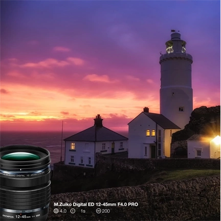 OM System M.Zuiko Digital 12-45mm f/4 ED PRO objektív