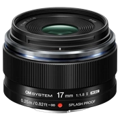 OM System M.Zuiko Digital 17mm f/1.8 II objektív (fekete) - 40 000 Ft cashback 2026/01/06-ig