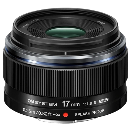 OM System M.Zuiko Digital 17mm f/1.8 II objektív (fekete) - 40 000 Ft cashback 2026/01/06-ig