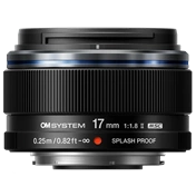 OM System M.Zuiko Digital 17mm f/1.8 II objektív (fekete) - 40 000 Ft cashback 2026/01/06-ig