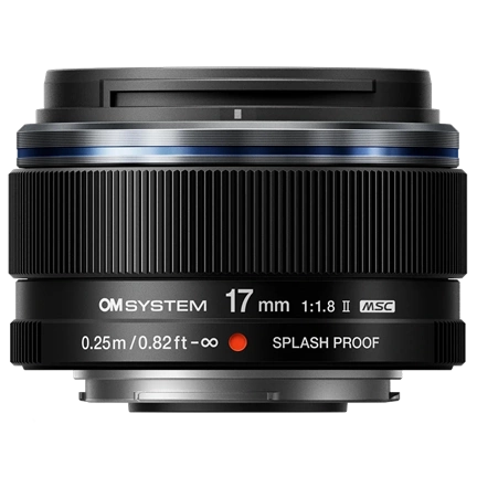OM System M.Zuiko Digital 17mm f/1.8 II objektív (fekete) - 40 000 Ft cashback 2026/01/06-ig
