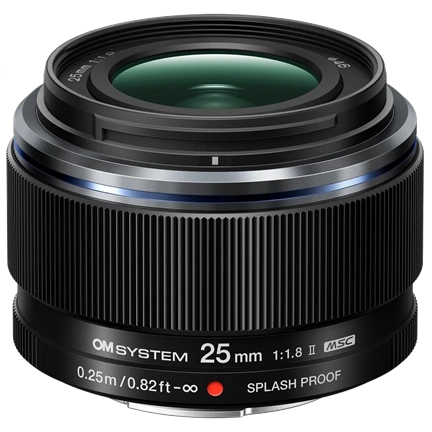 OM System M.Zuiko Digital 25mm f/1.8 II objektív (fekete) - 40 000 Ft cashback 2026/01/06-ig