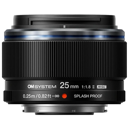 OM System M.Zuiko Digital 25mm f/1.8 II objektív (fekete) - 40 000 Ft cashback 2026/01/06-ig