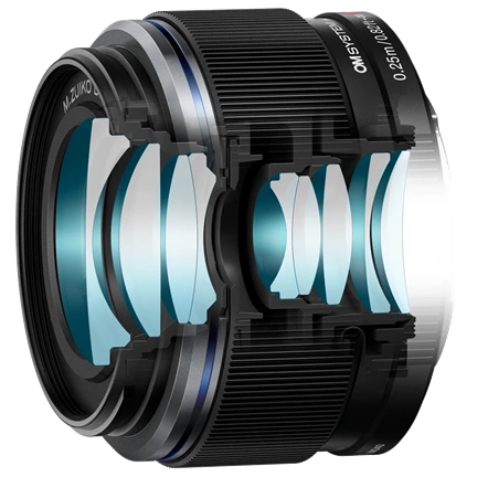 OM System M.Zuiko Digital 25mm f/1.8 II objektív (fekete) - 40 000 Ft cashback 2026/01/06-ig