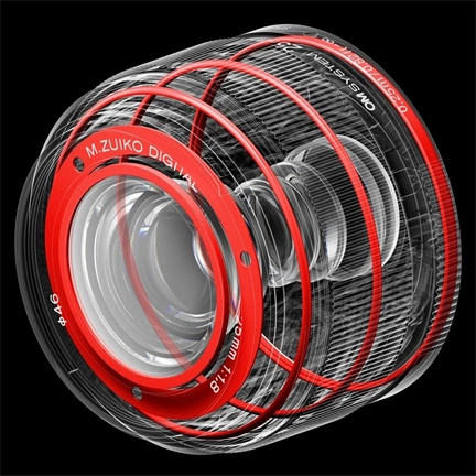 OM System M.Zuiko Digital 25mm f/1.8 II objektív (fekete) - 40 000 Ft cashback 2026/01/06-ig