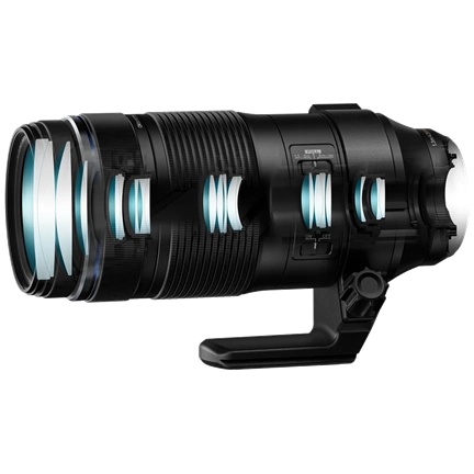 OM System M.Zuiko Digital ED 100-400mm II F5.0-6.3 IS objektív (fekete) - 80 000 Ft cashback 2026/01/06-ig