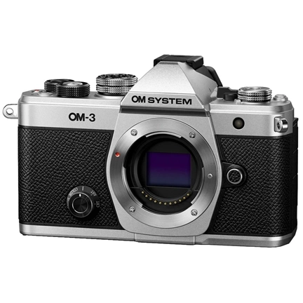 OM System OM-3 fényképezőgép váz (ezüst) OM System OM-3 fényképezőgép váz (ezüst)