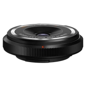 OM System vázsapka-objektív, 9mm f/8.0 halszem objektív (fekete)