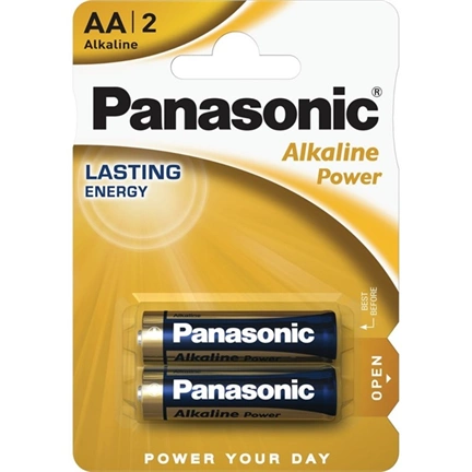 PANASONIC Alkaline Power AA 1,5V 2db