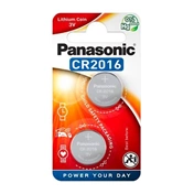 PANASONIC CR2016 3V lítium gombelem 2db