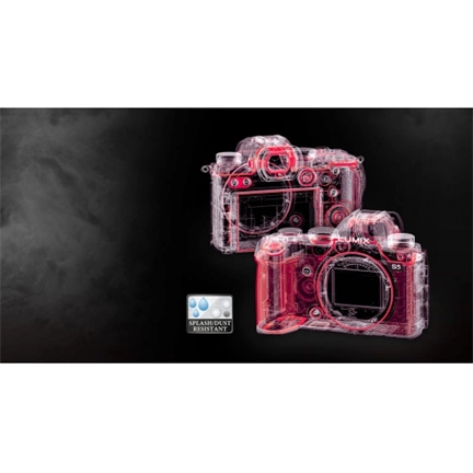 PANASONIC S5 MILC fényképezőgép váz (DC-S5E-K) PANASONIC S5 MILC fényképezőgép váz (DC-S5E-K)