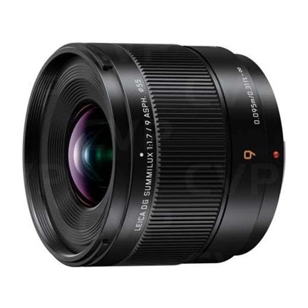 PANASONIC Leica DG Sumilux 9 mm  f/1.7 ASPH fekete