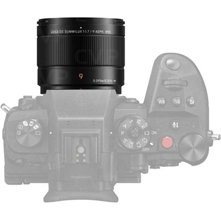 PANASONIC Leica DG Sumilux 9 mm  f/1.7 ASPH fekete