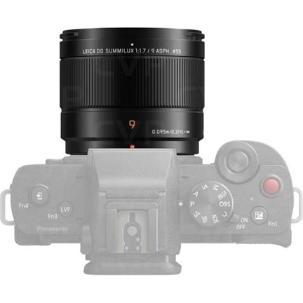 PANASONIC Leica DG Sumilux 9 mm  f/1.7 ASPH fekete