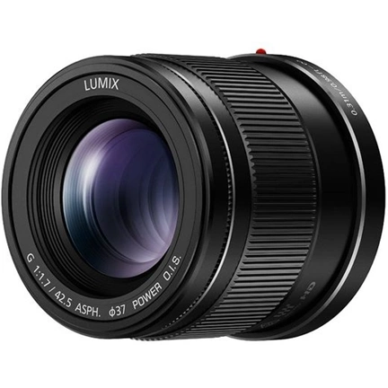 PANASONIC Lumix G 42.5mm f1.7 Asph. POWER O.I.S. fekete PANASONIC Lumix G 42.5mm f1.7 Asph. POWER O.I.S. fekete