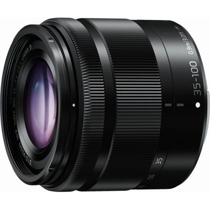 PANASONIC Lumix G VARIO 35-100mm/f4-5,6 ASPH. MEGA O.I.S. Black PANASONIC Lumix G VARIO 35-100mm/f4-5,6 ASPH. MEGA O.I.S. Black