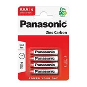 PANASONIC Zinc Carbon AAA 1,5V 4db