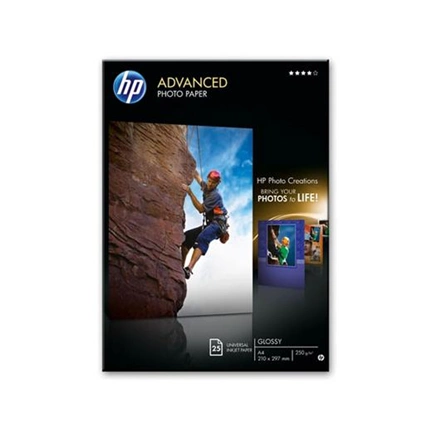 PAPER HP ADVANCED GLOSSY PHOTO 250g/m2 A4