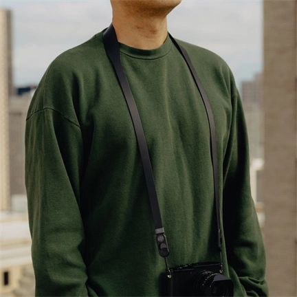 PEAK DESIGN FORM Bőr szíj fénykézőgépekhez - Hosszú - Fekete