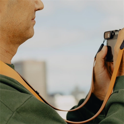 PEAK DESIGN Form Bőr szíj fénykézőgépekhez - Hosszú - Borostyán