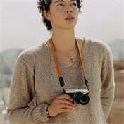 PEAK DESIGN Form Bőr szíj fénykézőgépekhez - Nyak - Borostyán