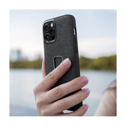 PEAK DESIGN Mobile Everyday Fabric Case iPhone 13 - Szénszürke