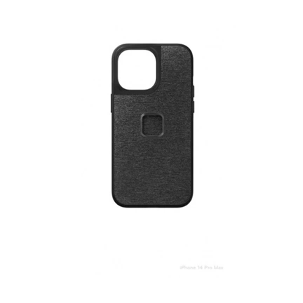 PEAK DESIGN Mobile Everyday Fabric Case iPhone 14 Pro Max - Szénszürke