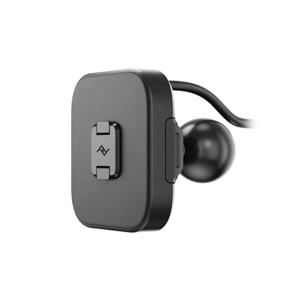 PEAK DESIGN Mobile Motorcycle Mount 1" Ball Adapter: Locking & Charging Black