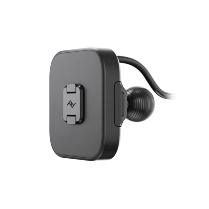 PEAK DESIGN Mobile Motorcycle Mount 20mm Ball Adapter: Locking & Charging Black