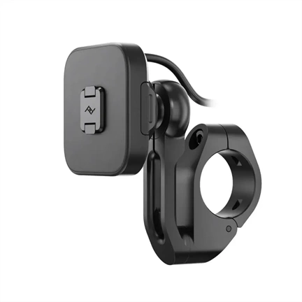PEAK DESIGN Mobile Motorcycle Mount Bar Mount v2: Charging Black