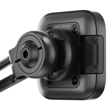 PEAK DESIGN Mobile Motorcycle Mount Brake/Clutch Mount Black