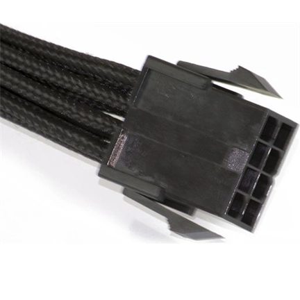 PHANTEKS 8-Pin EPS12V 50cm hosszabbító - sleeved black