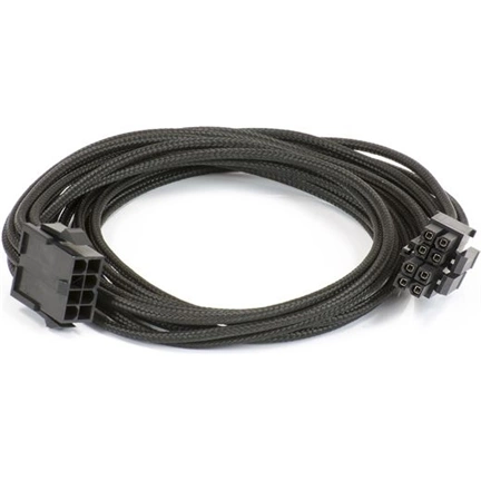 PHANTEKS 8-Pin EPS12V 50cm hosszabbító - sleeved black
