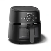 PHILIPS 2000 Series Airfryer, 3,2 l, RapidAir technológia, betekintőablak, 13 elkészítési mód, fekete