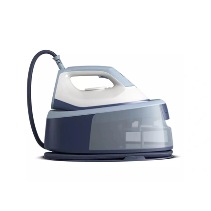 PHILIPS 3000 Series gőzállomás, max. 6 bar szivattyúnyomás, 120 g/perc folyamatos gőz, 350 g gőzlövet, kerámia talp