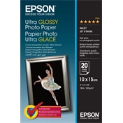 PHOTO PAPER EPSON ULTRA GLOSSY 10x15 300g 20lap