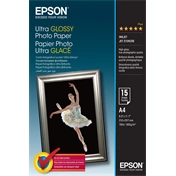 PHOTO PAPER EPSON ULTRA GLOSSY A4 300g 15lap