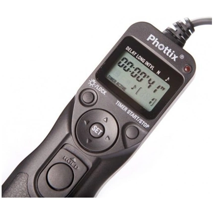 PHOTTIX vezetékes időzítő távirányító TR-90 O6 PHOTTIX vezetékes időzítő távirányító TR-90 O6