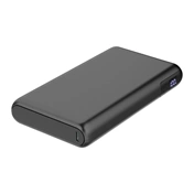PLATINET Power Bank hordozható töltő 30000mAh, 2 USB-C, 1 USB-A, 100W, PD, QC, Li-Ion, fekete