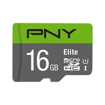 PNY Elite microSDHC 16GB Class 10 UHS-I 85MB/s + SD adapter