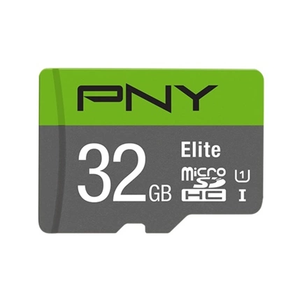 PNY Elite microSDHC 32GB Class 10 UHS-I 85MB/s + SD adapter