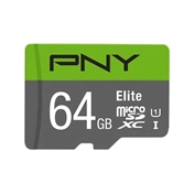 PNY Elite microSDHC 64GB Class 10 UHS-I 85MB/s + SD adapter