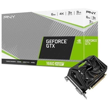 PNY GeForce GTX 1660 Super 6GB Single Fan