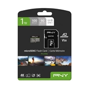 PNY Pro Elite microSDXC 1TB Class 10 UHS-I U3 100MB/s + SD adapter
